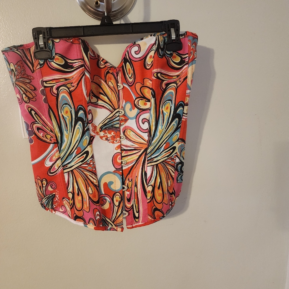 Plus size Corset and thong